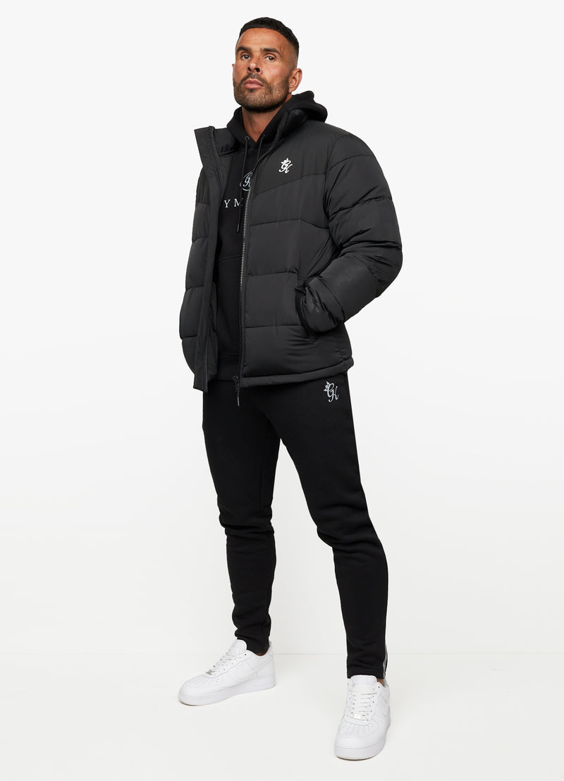 Gym King Resolute Puffer - Black