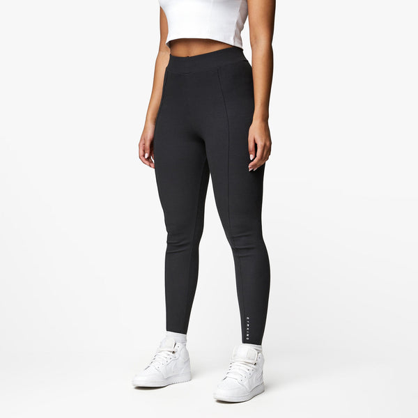 Gym King Shadow Raised Seam Legging - Dark Pewter