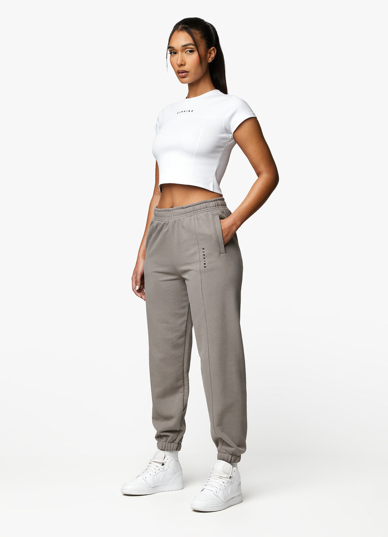 Gym King Shadow Relaxed Jogger - Taupe
