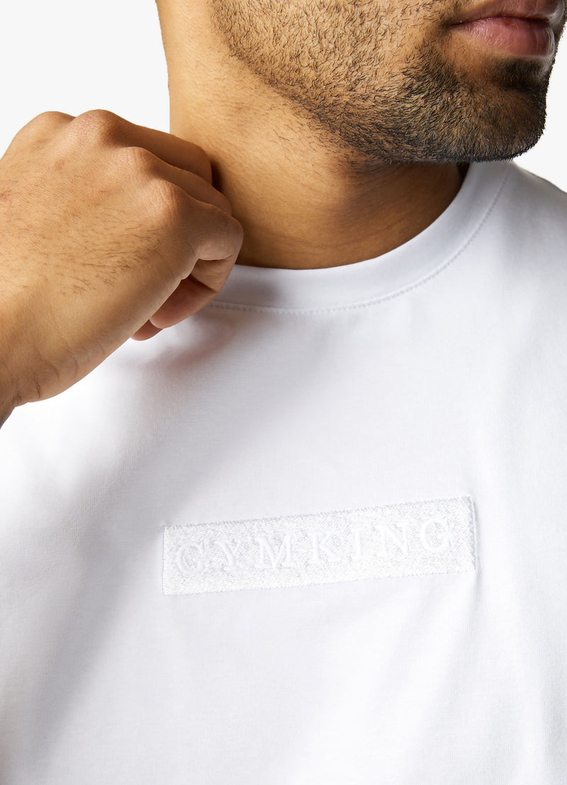 Gym King Studio Tee - White