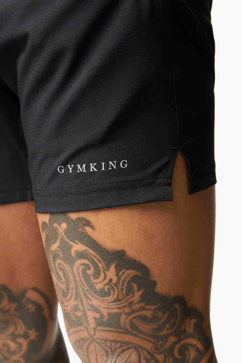 Gym King Uprising Short - Black