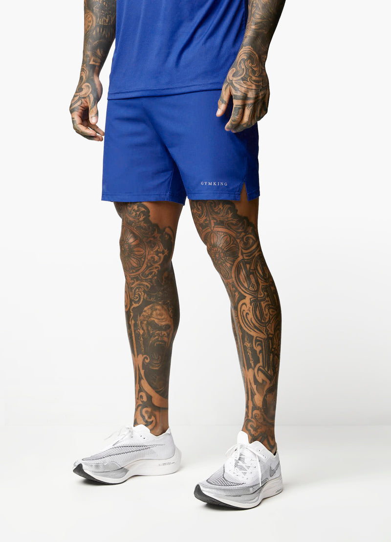 Gym King Uprising Short - Electric Blue