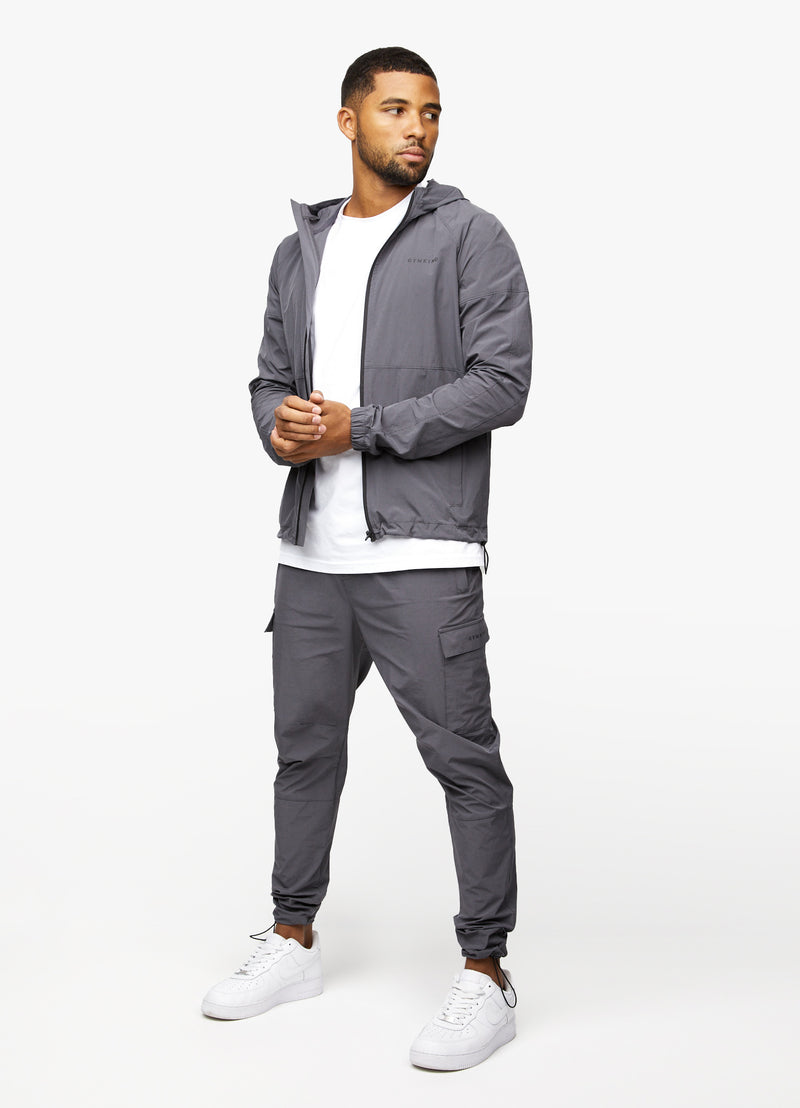 Gym King Utility Woven Hood - Graphite