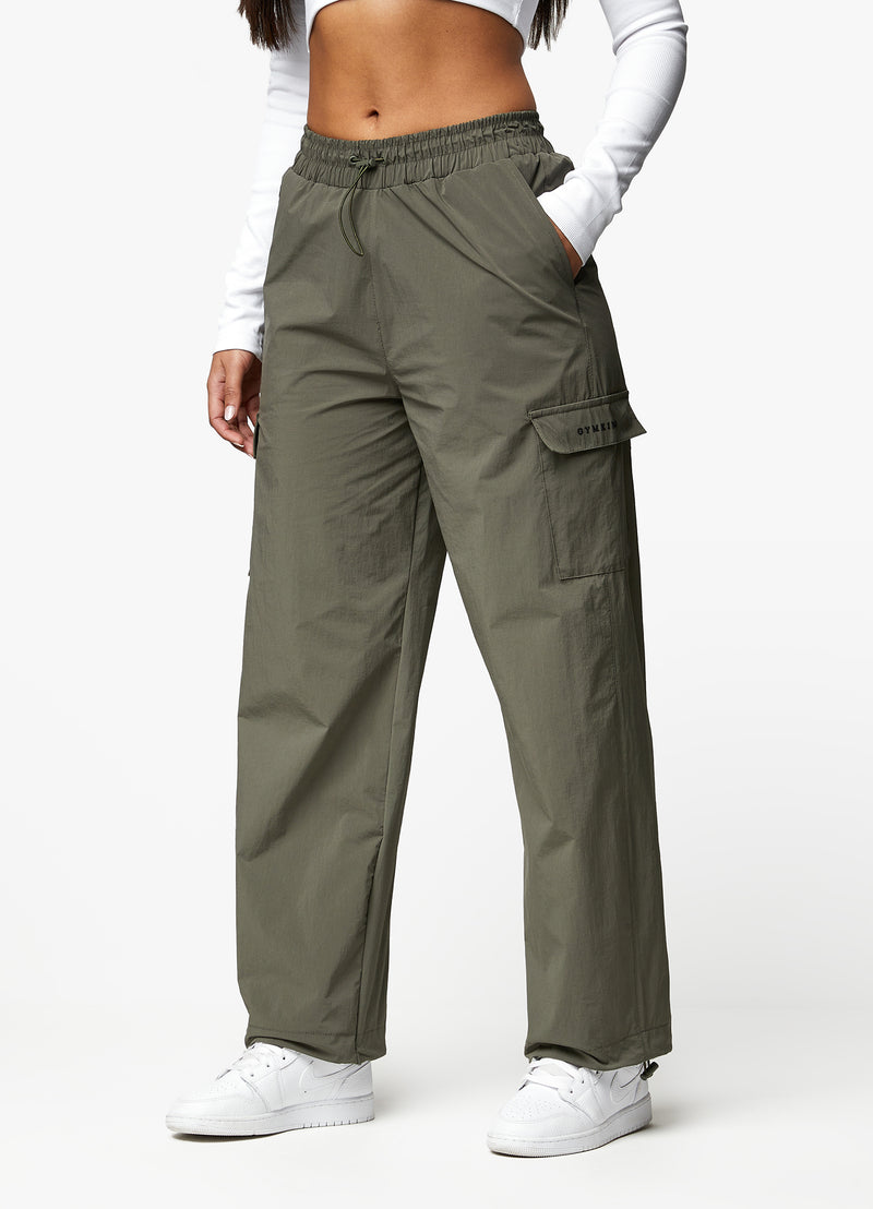 Woven Cargo Utility Pocket Pants  Pocket pants, Pants for women