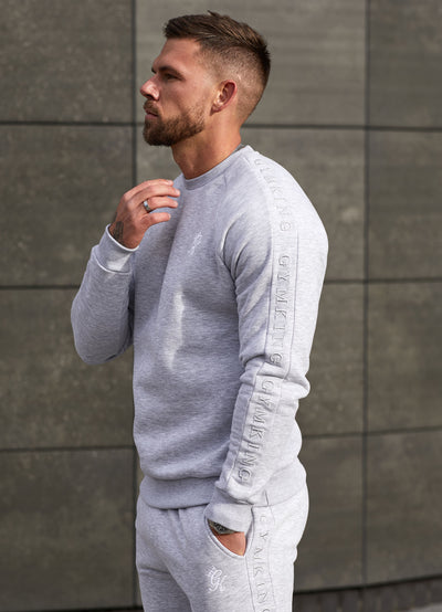 Gym King Elevate Crew - Grey Marl