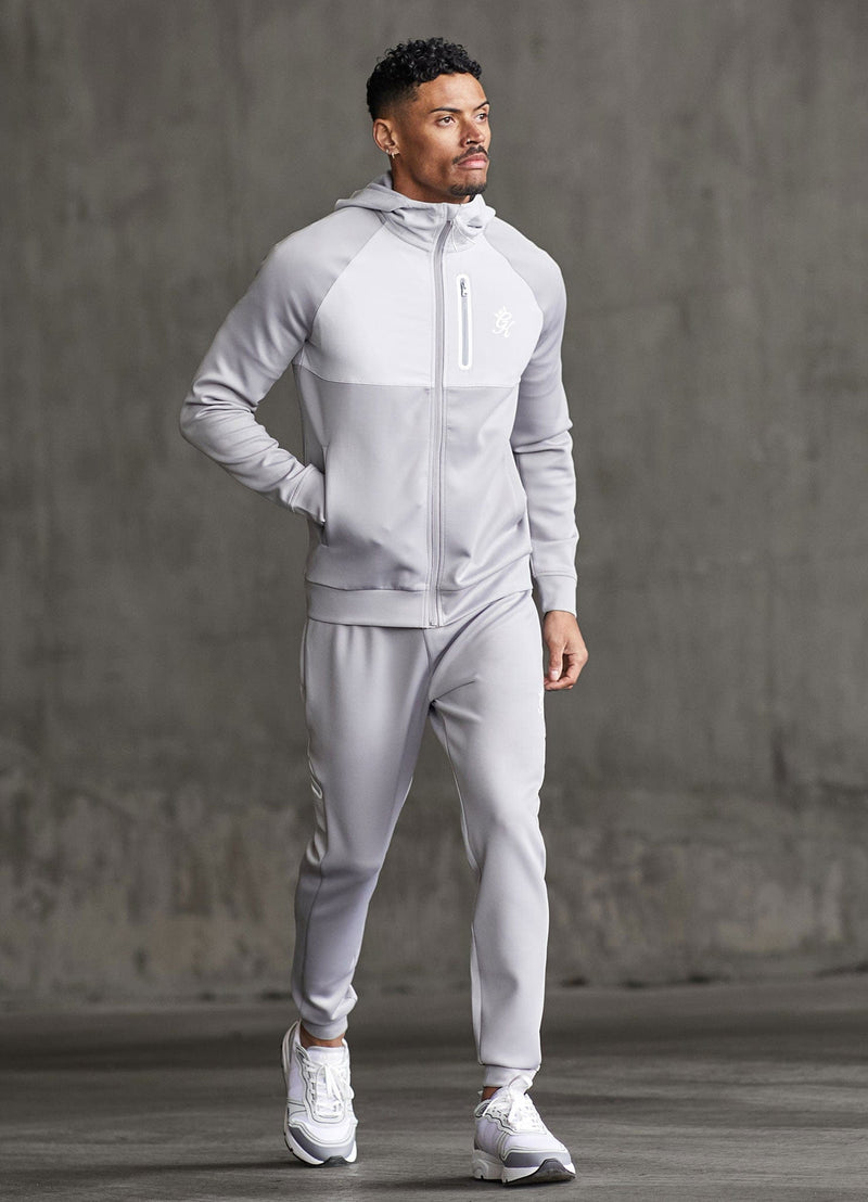 Gym King Ripstop Panel F/Z Hood - Shadow Grey