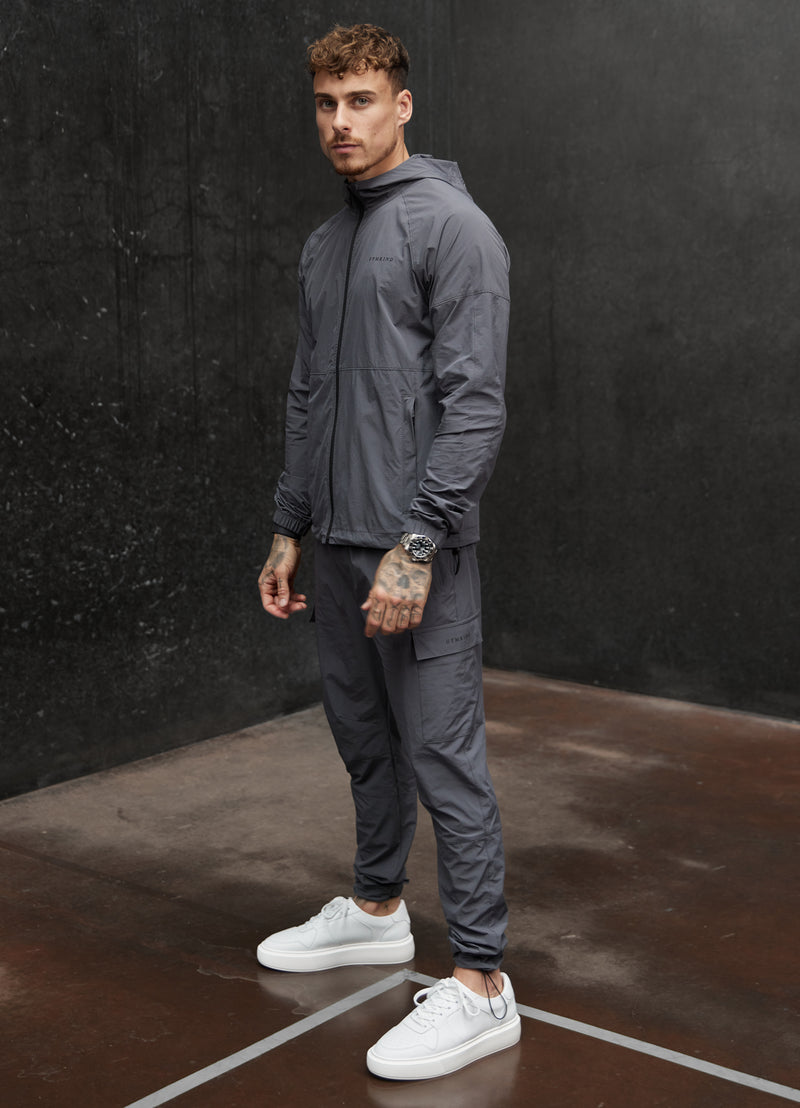 Gym King Utility Woven Hood - Graphite